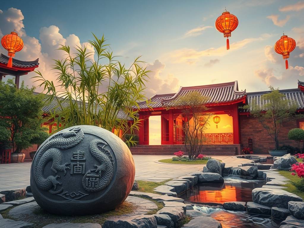 院子摆放什么能镇宅 圆满幸福深厚文化