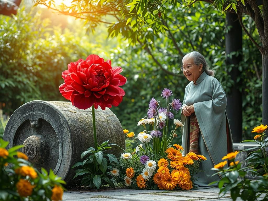 老石磙的摆放(fàng)什么花能镇宅 鸿运当头化解煞气