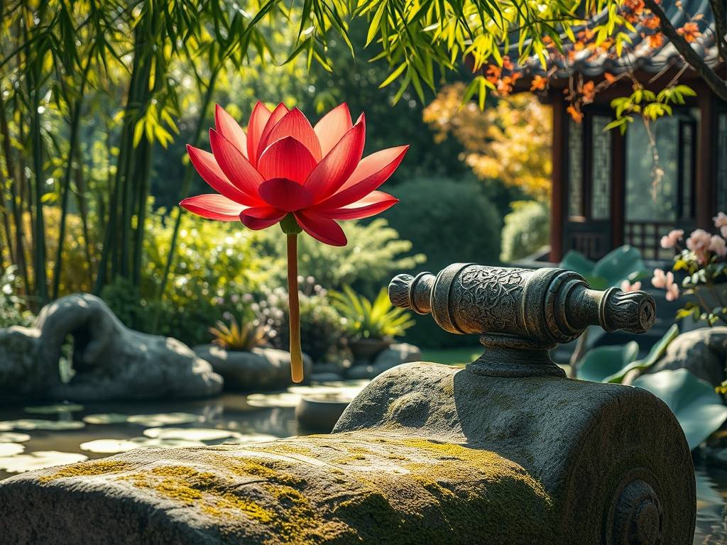 老石磙的摆放(fàng)什么花能镇宅 鸿运当头化解煞气