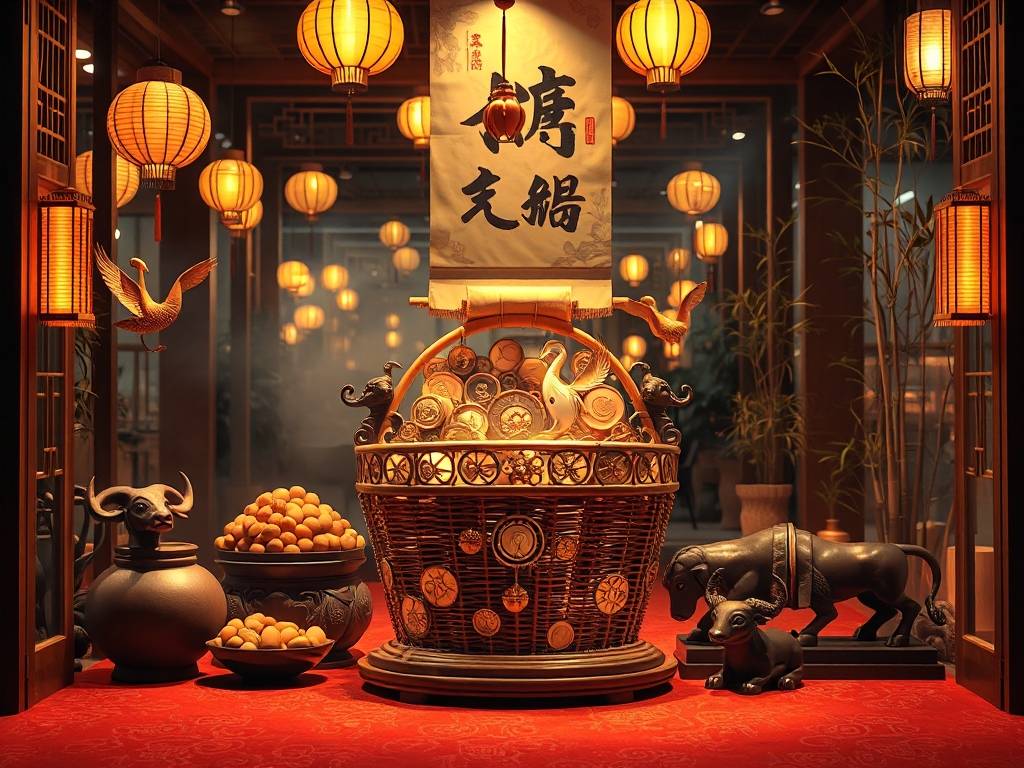 店门口放什么吸引顾客 聚财发福盆满钵溢