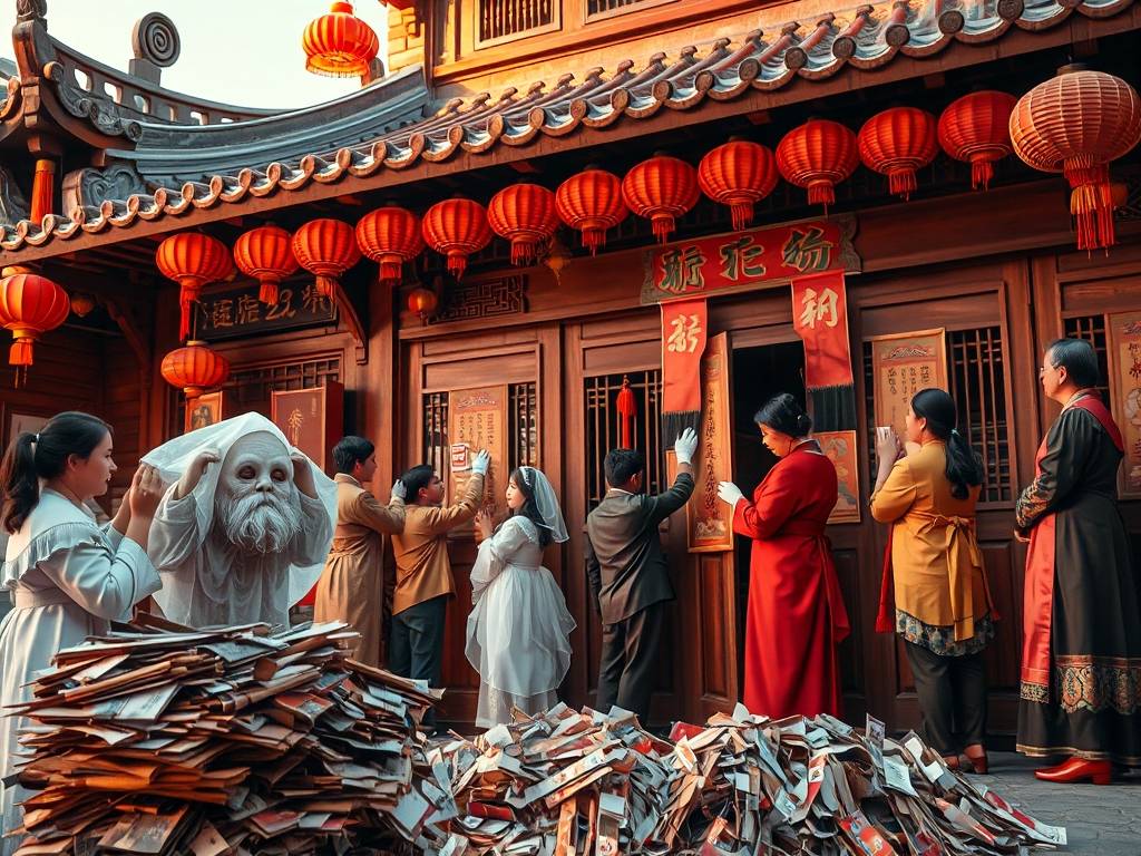 贴对联的时间讲究 撕下的对联如何处理