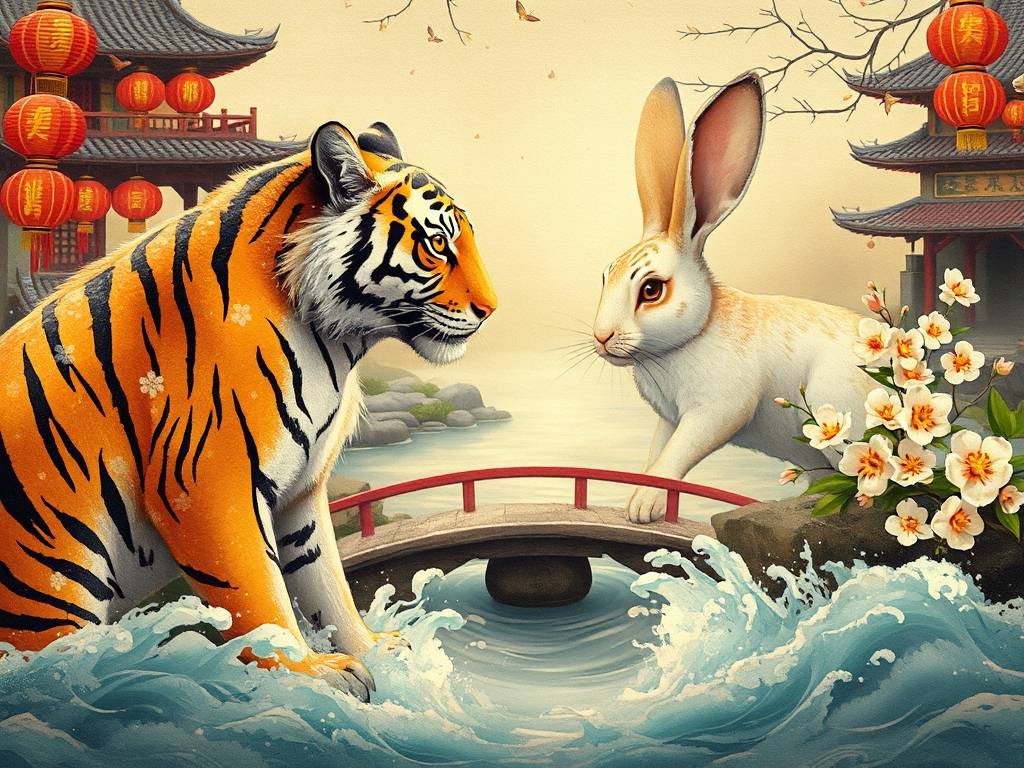 生肖虎和兔配不配 生活步调很难协调