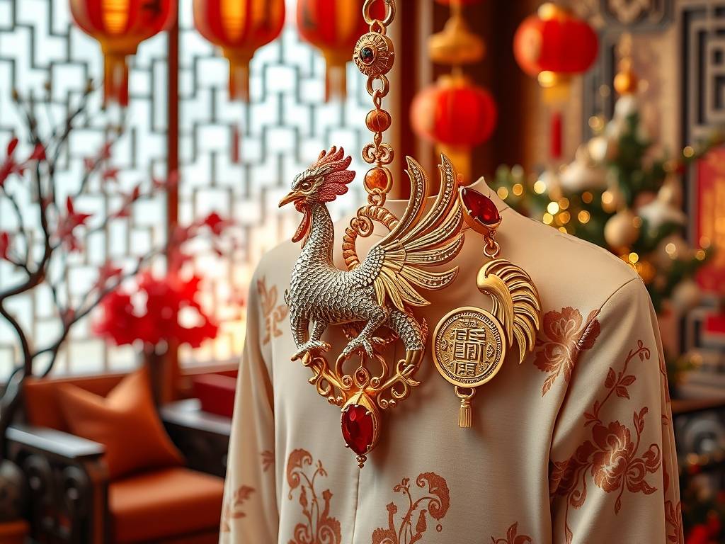 属鸡人2023年春节佩戴这些首饰寓意美好,龙凤呈祥,大吉大利!