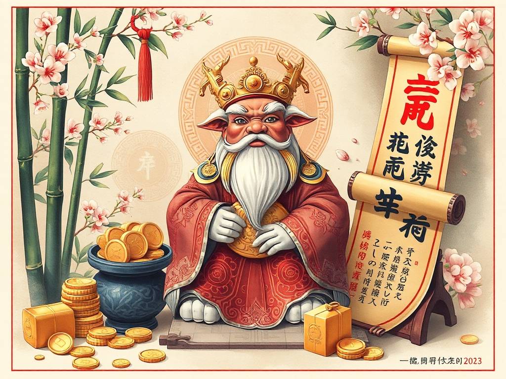 属羊2023年正月十四财神方位 大年十四财神在什么方向