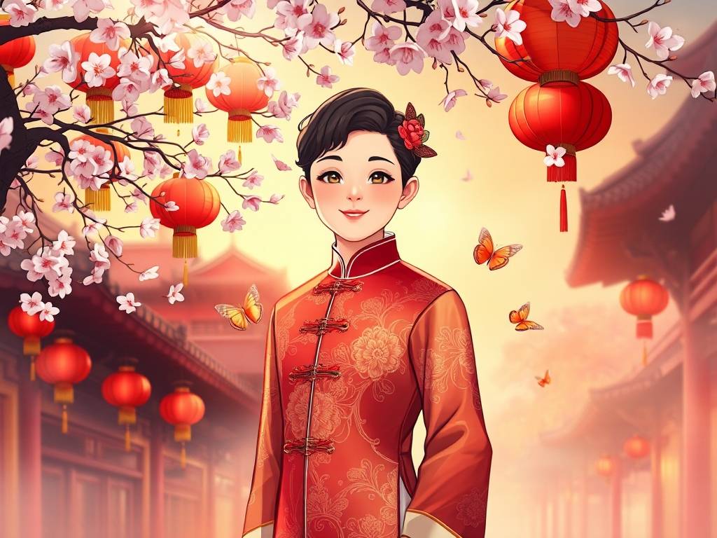 属羊人2023年春节过年，桃花运来了！