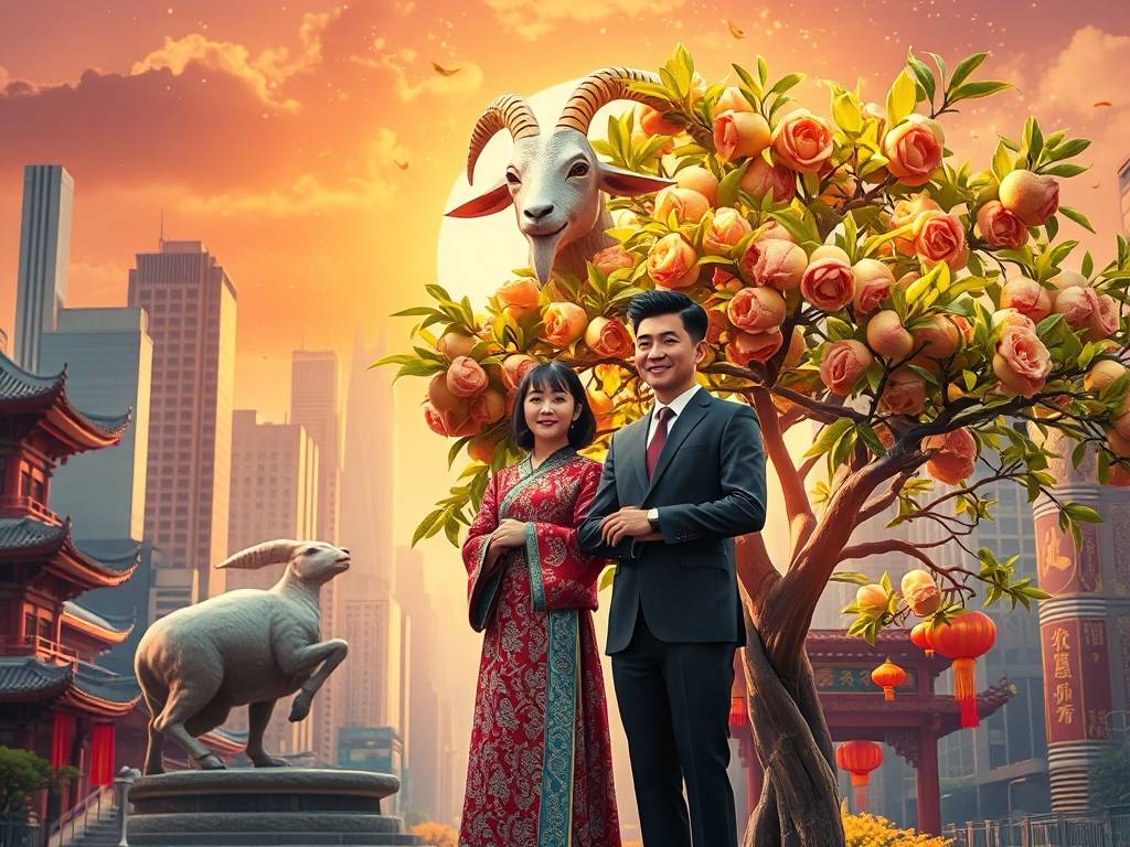 生肖羊2023年春节换大运,桃花财富事业上大喜