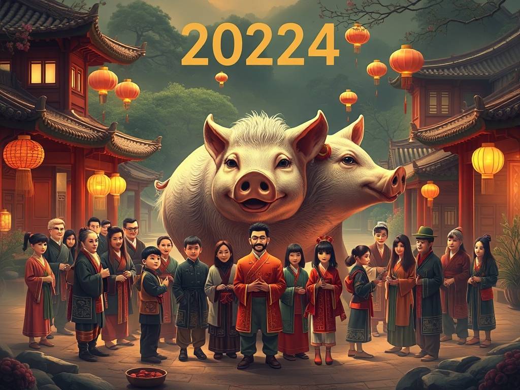 属猪的今年多大了2024岁数表 哪年出生