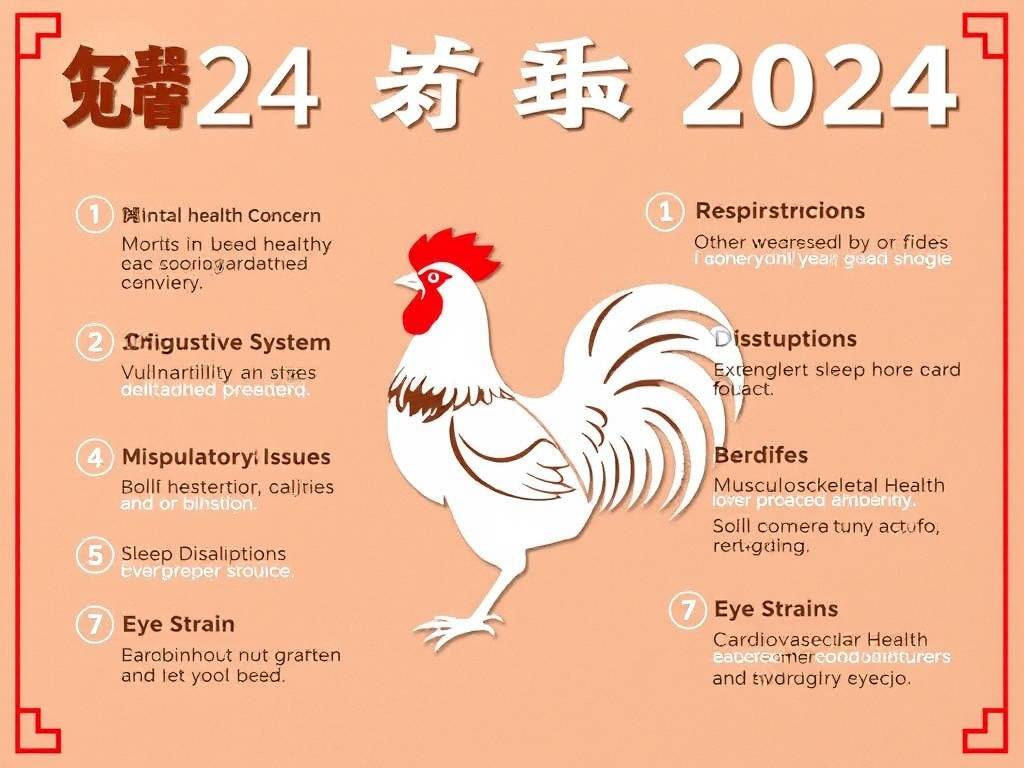 生肖属鸡的人2024年健康运势分析 出现隐患