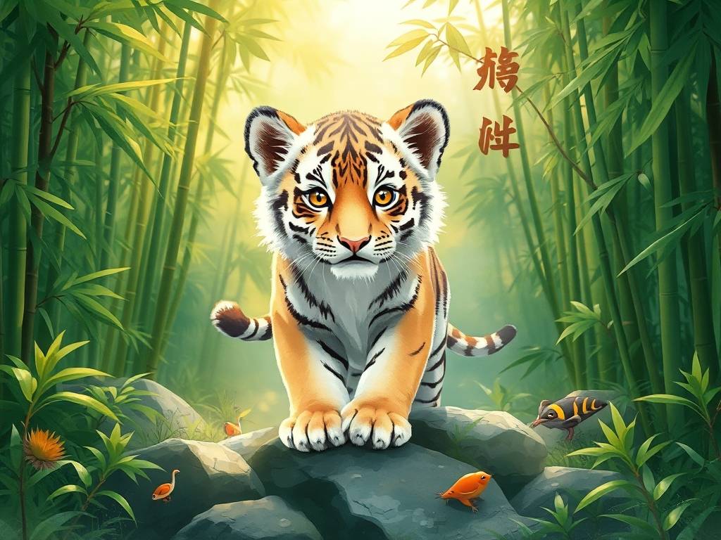 虎宝宝取名宜用字 最佳字取名
