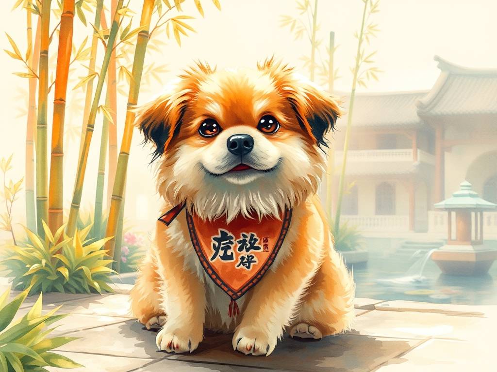 活灵活现的宠物狗可爱名字非常有灵气