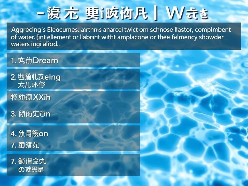 八字五行缺水(shuǐ)怎么取名，五行八字缺水(shuǐ)可以起一些(xiē)什么名字