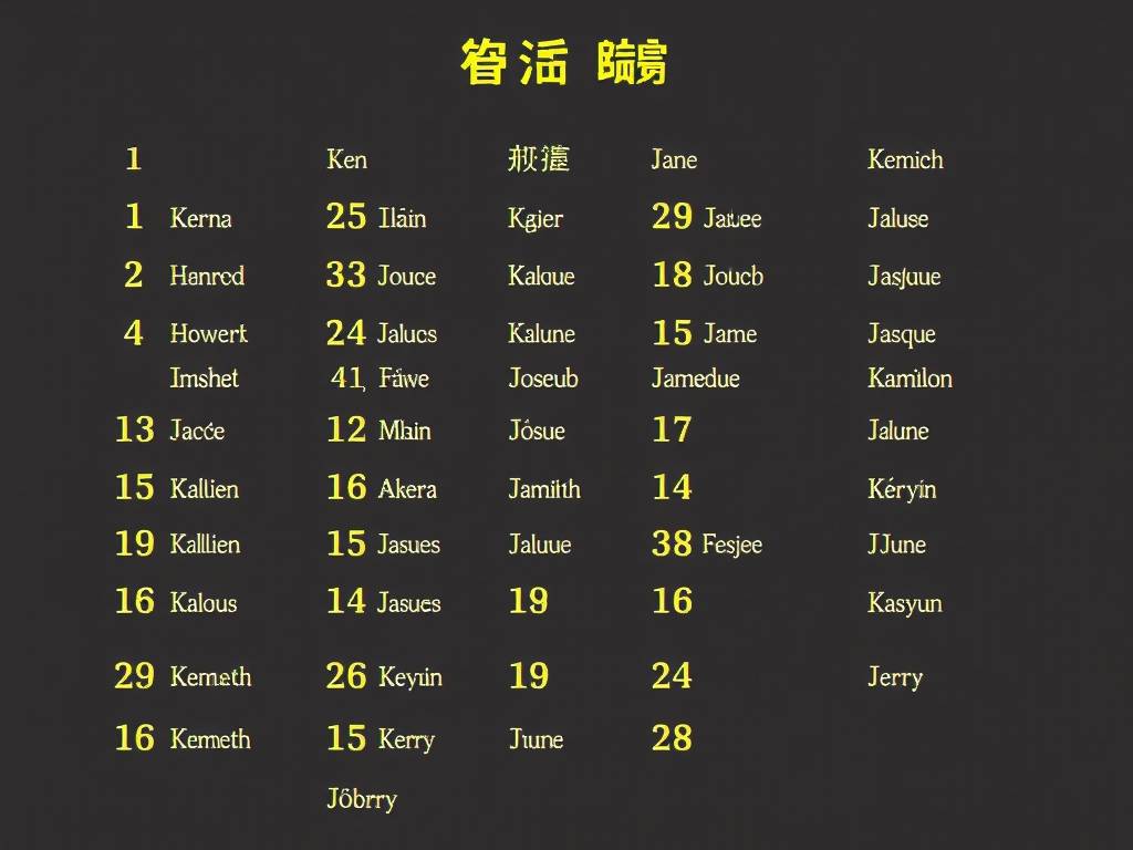 男孩英文名大全：H-N