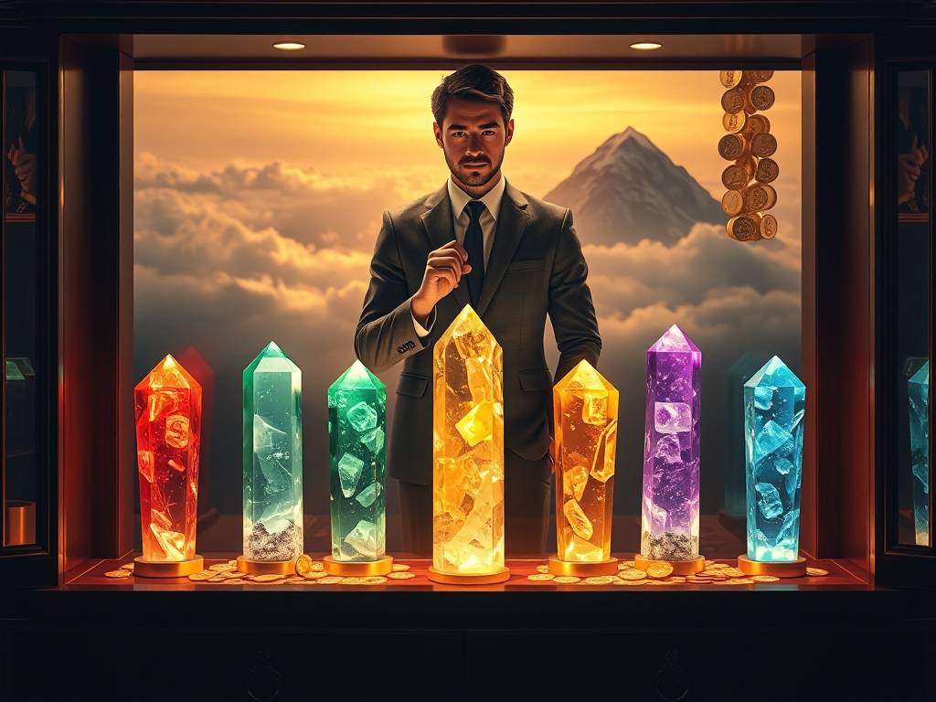 教你增加偏财运最简单方法 用五色晶石催财