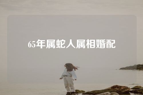 65年属蛇人属相婚配