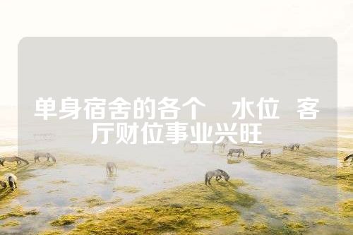 单身宿舍的各个風水位  客厅财位事业兴旺