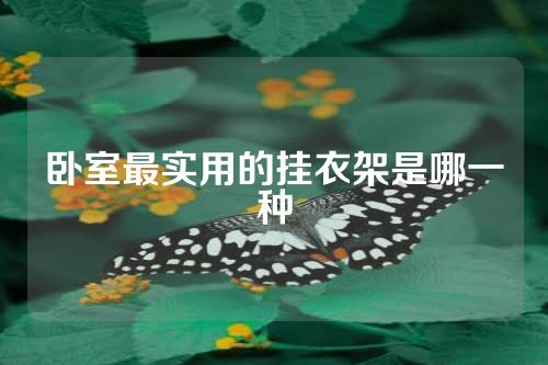 卧室最实用的挂衣架是哪一种