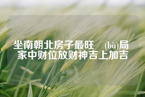 坐南朝北房子最旺佈(bù)局 家中财位放财神吉上加吉
