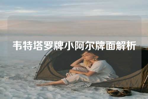 韦特塔罗牌小阿尔牌面解析