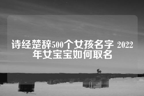 诗经楚辞500个女孩名字 2022年女宝宝如何取名