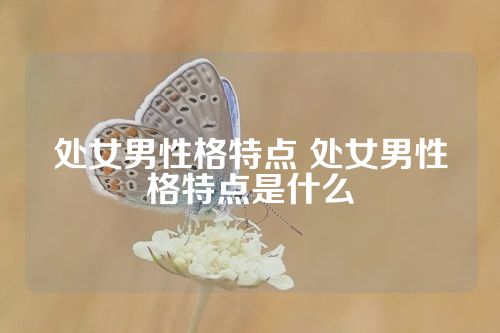 处女男性格特点 处女男性格特点是什么