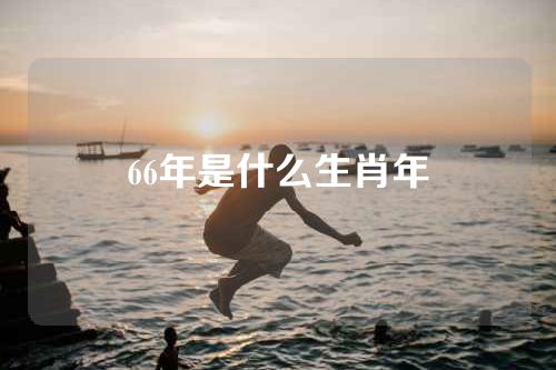66年是什么生肖年